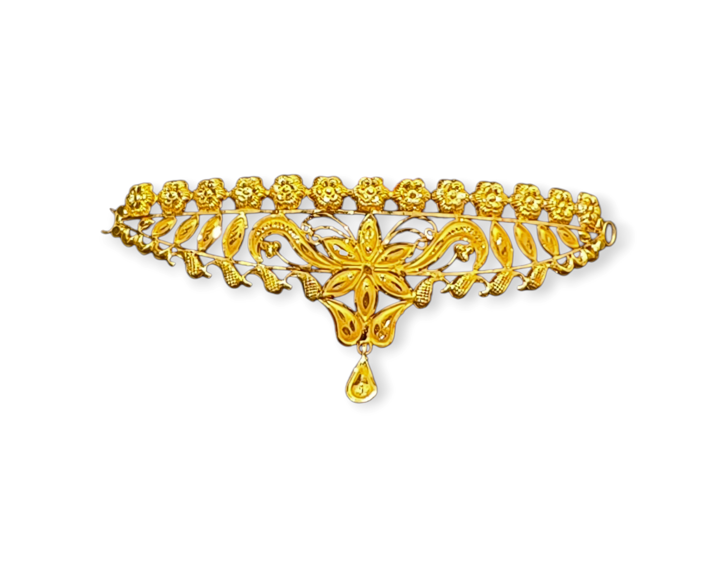 GOLD CROWN CHOKER