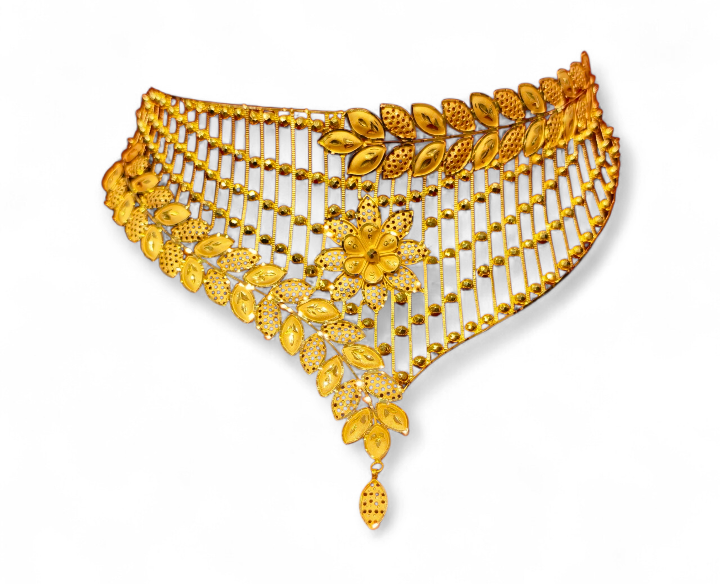 GOLD CROWN CHOKER