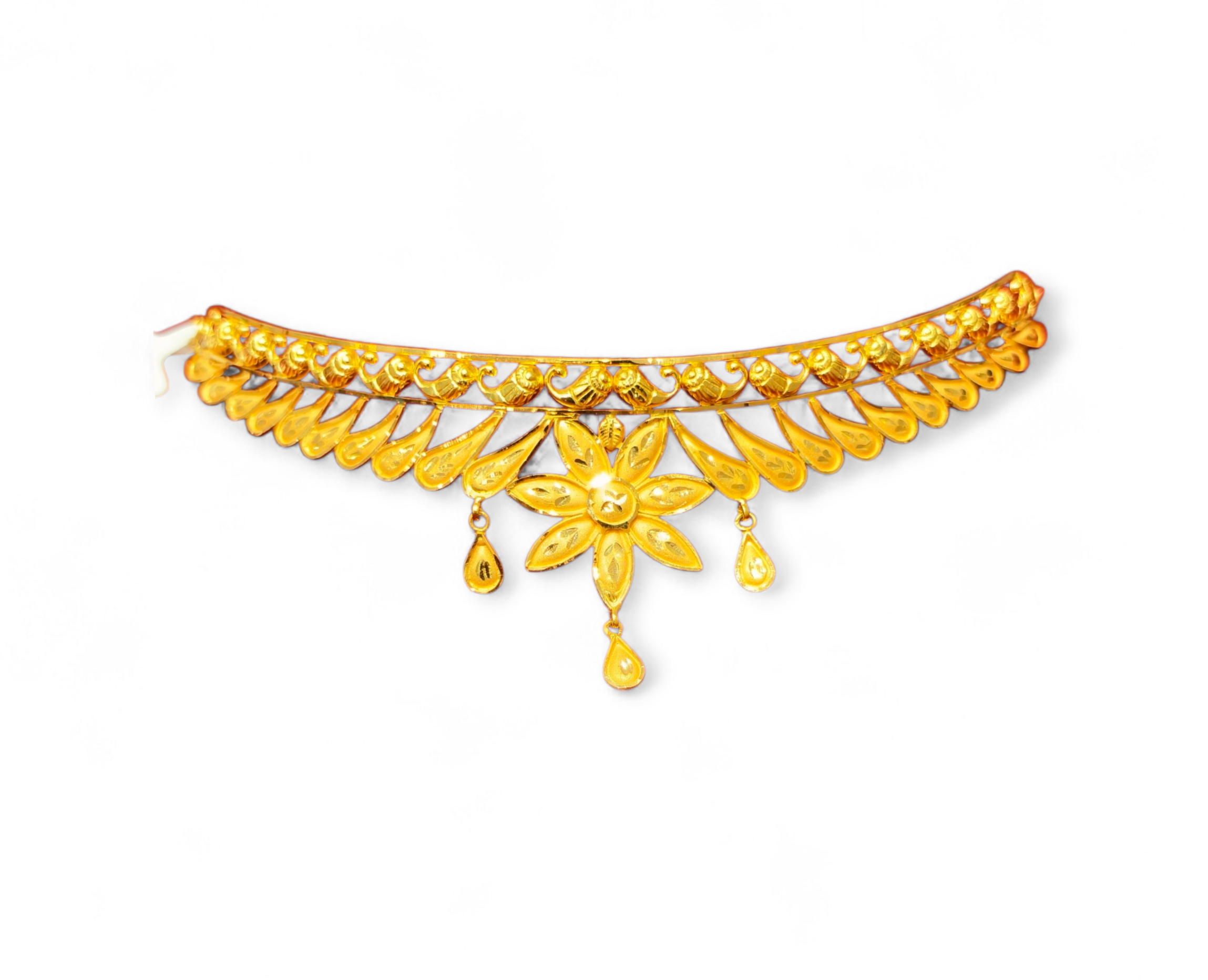GOLD CROWN CHOKER
