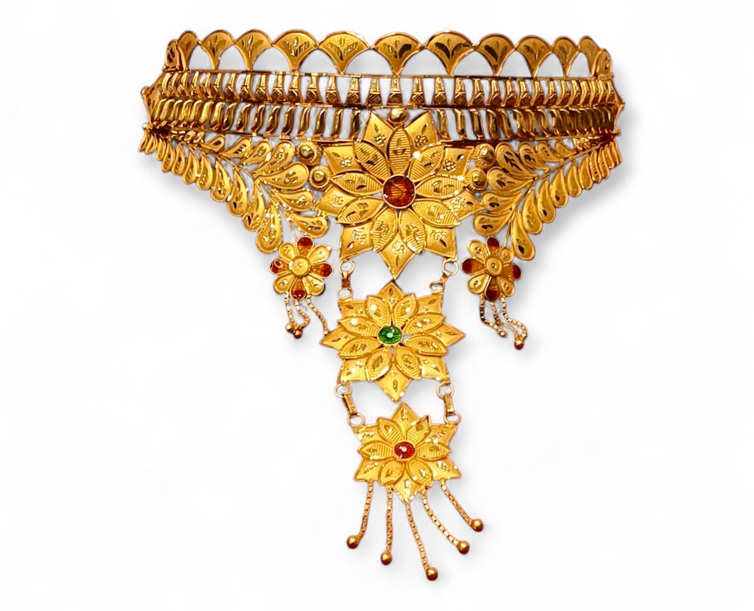 GOLD CROWN CHOKER